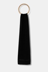 Michael Kors fular barbati, culoarea negru, neted, 34378