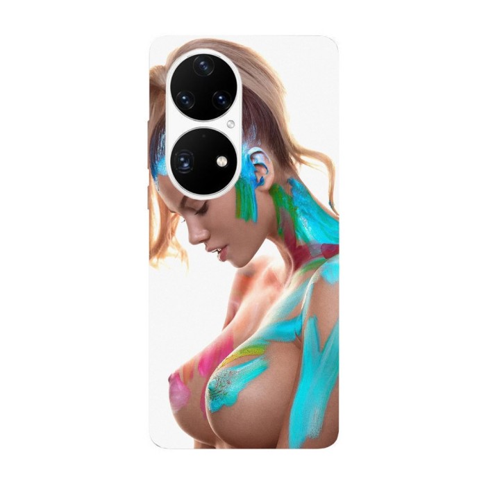 Husa compatibila cu Huawei Nova Y70 model Color Party, Silicon, TPU, Viceversa