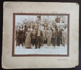 PM485N Promoția Ana Niculescu Codreanu, 1938-1939 a Liceului Roman-Vodă din Roman, județul Neamț, studio Rindmann, Roman