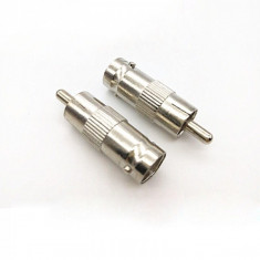 Conector-Mufa adaptor RCA (tata) metal AUDIO -F(mama) foto