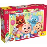 Puzzle de colorat maxi - Cocomelon si prietenii (24 piese)