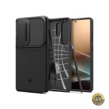 Husa pentru Samsung Galaxy S25 Ultra S938 Spigen OPTIK ARMOR Neagra ACS08969