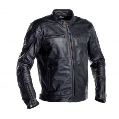 Geaca Piele Moto Richa Normandie Jacket, Negru, Marime 56