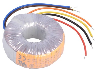 Transformator toroidal 50VA 230V 12V 2.08A foto