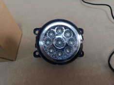 Proiector de ceata, LED, Logan, Duster, MCV, Sandero, Megane, 12V, mufa H11 foto