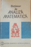 ION CHITESCU - DICȚIONAR DE ANALIZA MATEMATICA ~ 1989