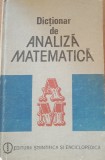 ION CHITESCU - DICTIONAR DE ANALIZA MATEMATICA, 1989