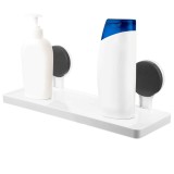 Suport Polita Autoadeziva Baie Bucatarie, Montare Fara Gaurire, Depozitare Telefon, Design Modern, Fixare Vacuum, Reutilizabil