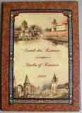 2008 Castele din Romania, mapa filatelica LP 1810 c, FDC folio aur