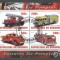Burundi 2010 Fire Engine, perf.sheetlet, used T.037