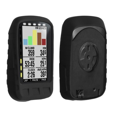 Husa de protectie pentru Wahoo Elemnt Roam, Kwmobile, Negru, Silicon, 49308.01 foto