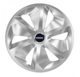 Cumpara ieftin Set 4 Capace Roti Roco Gri R16, Pentru Volkswagen