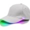 Sapca de tip baseball, cu cozoroc iluminat RGB, culoare Alba, marime