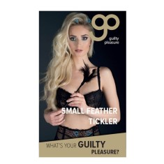 Pamatuf cu pene - GP Small Feather Tickler negru