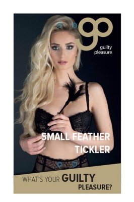 Pamatuf cu pene - GP Small Feather Tickler negru foto