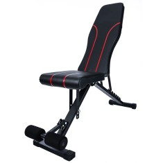 Banca multifunctionala antrenament fitness, spatar reglabil 7 trepte, sarcina maxima 200 kg Household NewTrend