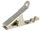 Bornă crocodil fără izolație 25A 50VDC 30mm