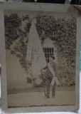 Fotografie pe carton, demnitar strain, 1892