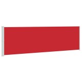 Cumpara ieftin Copertina laterala retractabila de terasa, rosu, 180x600 cm