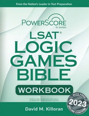Powerscore LSAT Logic Games Bible Workbook foto