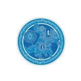 Autocolant feng shui Gobi pentru fereastra, protecție &icirc;mpotriva furtului,