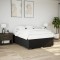 vidaXL Cadru de pat fără saltea, negru, 140x190 cm, textil 3284473