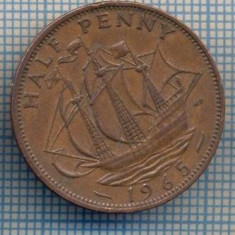 AX 1490 MONEDA- MAREA BRITANIE- 1/2 PENNY -ANUL 1965 -STAREA CARE SE VEDE