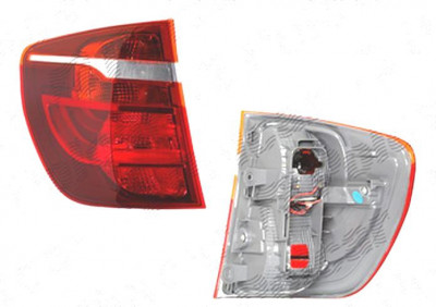 Stop spate lampa Bmw X3 (F25), 11.2010-04.2014; X3 (F25), 03.2014-, spate, Stanga, partea exterioara; LED+P21W; fara suport bec, DEPO foto