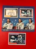 GRENADA, SPACE - COLIȚĂ MNH IMPERF., Nestampilat