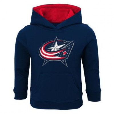 Columbus Blue Jackets hanorac cu glugă pentru copii Prime Logo Pullover Fleece blue - Dětsk&amp;eacute; M (10 - 12 let) foto