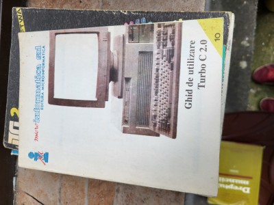 Ghid de utilizare Turbo C vintage foto