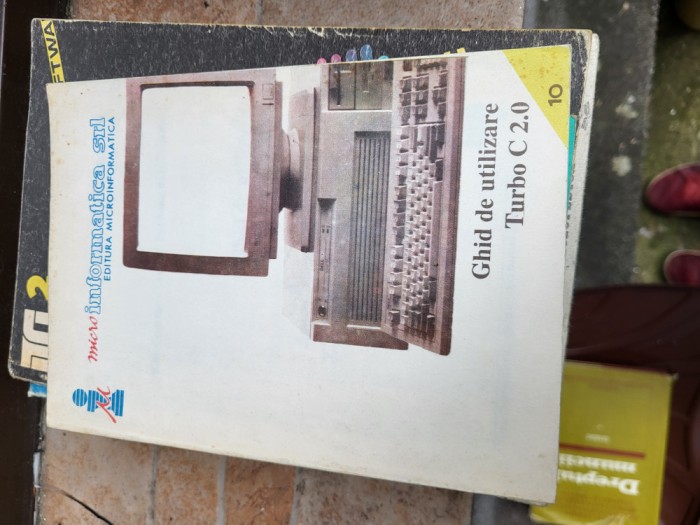 Ghid de utilizare Turbo C vintage