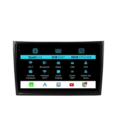 Navigatie Dedicata Volvo Xc90 (2002-2014), 10Inch, 2Gb Ram, 32Gb Stocare, Carplay foto