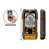 Multimetru Digital Profesional 600V INGCO DM16004, TRMS 6000 counts, AC/DC, NCV, capacitate 60mF, frecventa 10MHz, Data Hold, iluminare LED