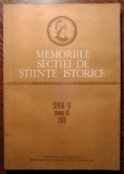 Memoriile sectiei de stiinte istorice - Seria IV - Tomul III - 1978