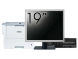 Pachet Calculator Second Hand HP 280 G2 SFF, Intel Core i3-6100 3.70GHz, 8GB DDR4, 500GB HDD, DVD-ROM + Monitor 19&amp;quot; &amp; Imprimanta Brother HL-L6300