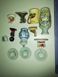 LOT MINIATURI DECOR PORTELAN / METAL FOARTE VECHI
