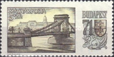 UNGARIA 1969, Expozitie Filatelica, Budapesta, Pod, MNH, serie neuzata foto