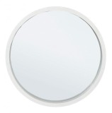 Oglinda perete lemn alb Tiziano 52 cm