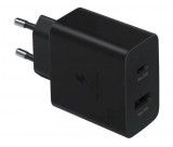 Incarcator retea EP-TA220NBEGEU, Dual,1xUSB C 35W, 1xUSB A 15W pentru Samsung, Negru, Oem