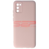 Husa Silicon Samsung Galaxy M02s Ivory - Protectie Premium, Calitate High Copy