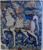 PERSIAN ART ( IN THE COLLECTION OF THE MUSEUM OF ORIENTAL ART ) by S. MASLENITSYNA ( EDITIE BILINGVA RUSA - ENGLEZA ) , 1975