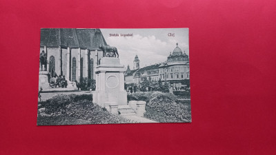 Cluj Kolozsvar Statuia Lupoaicei foto