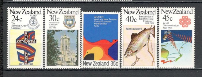 Noua Zeelanda.1983 Aniversari si evenimente SN.92