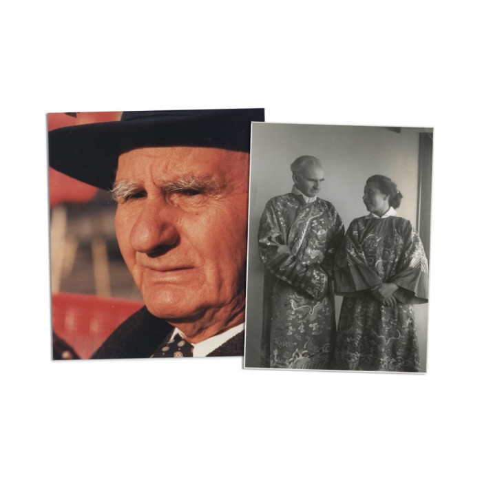 Geo și Elisabeta Bogza, două fotografii de epocă
