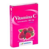 Vitamina C 180mg Zmeura Amniocen 20tbl Cod: amni00024