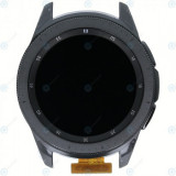 Samsung Galaxy Watch 42 mm (SM-R810, SM-R815) Unitate de afișare completă negru la miezul nopții GH97-22494A GH97-22290A
