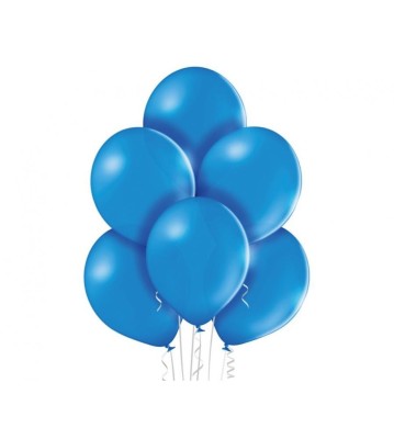 Set 100 baloane albastru pastel 30 cm B105 foto
