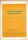 Cumpara ieftin Literatura romana contemporana Editura Societatea de Stiinte Filologice 1993 Carti Vechi Romane Celebre Autori Clasici