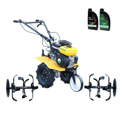 ProGARDEN Pachet Campo 703 Motocultor 7CP + 2L Ulei ProAdvanced PowerfulTools foto